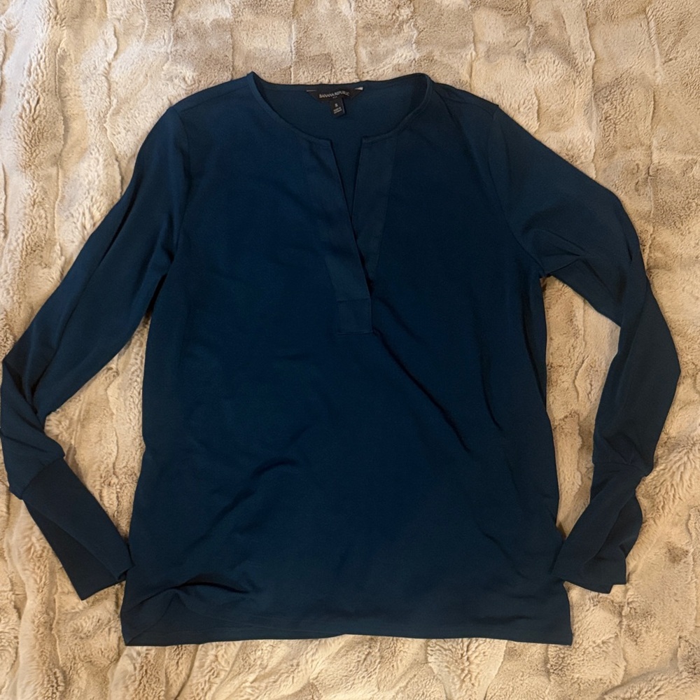 Banana Republic Deep Teal Blouse